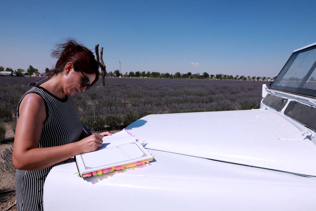 Konya’da lavanta ve gül kokulu anılar Hatıra Defteri’ne yazıldı 5